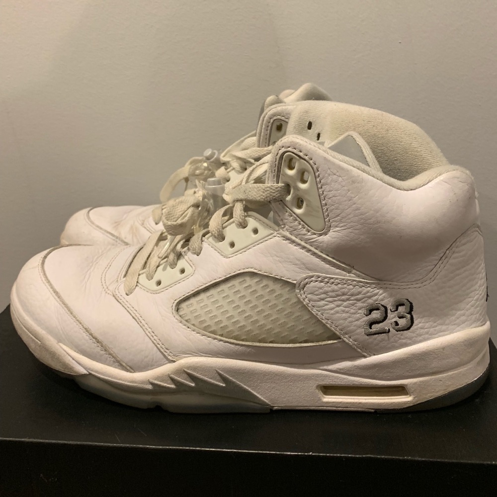 Jordan 5 white